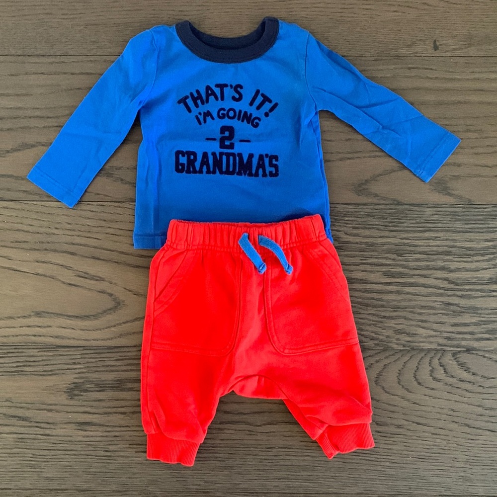 Joe Fresh 'That's it I'm Going to Grandma's!’ PJ Set